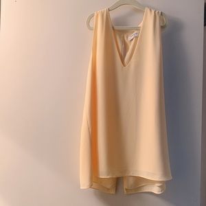 Babaton long sleeveless Murphy Blouse (XS) NWOT